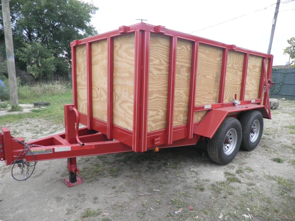 10 yard woodside Debris Trailer